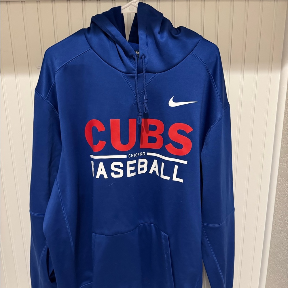Nike Chicago Cubs Royal Blue Dri-FIT Hoodie